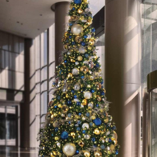 Décoration de Noël pour bureaux